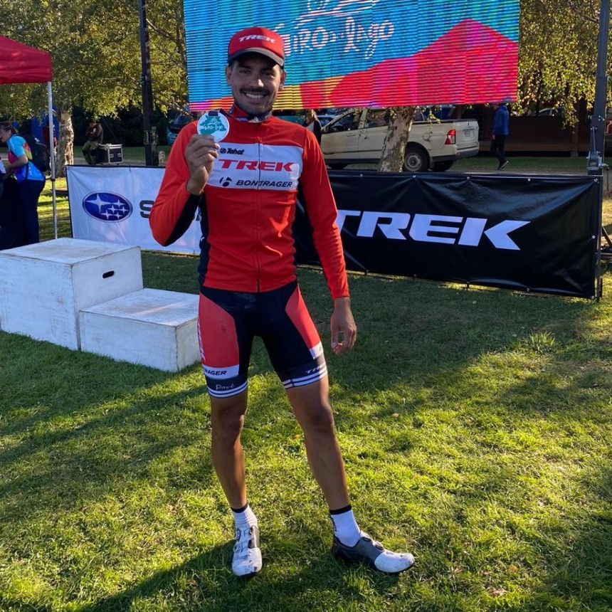 Facundo Perez Costa segundo en el Giro del Lago