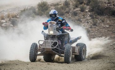 Los Patagonicos en el rulo de Uyuni en el Dakar