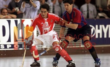 El mejor jugador de Hockey sobre Patines de la historia visita El Calafate
