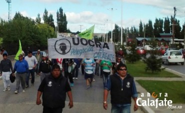 UOCRA volver&aacute; a cortar el acceso a El Calafate	