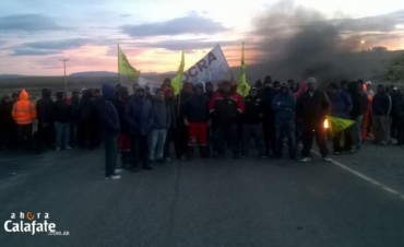 A la madrugada comenz&oacute; el corte de ruta