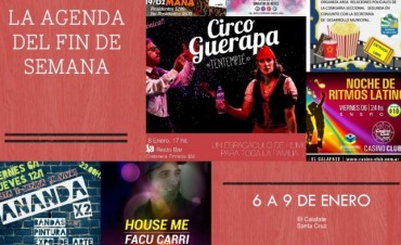 LA AGENDA DEL FIN DE SEMANA