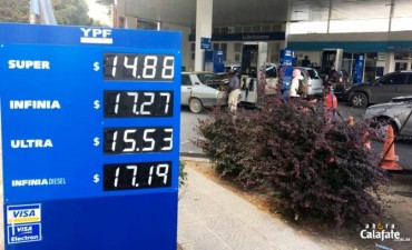 Combustibles: Primer aumento del a&ntilde;o