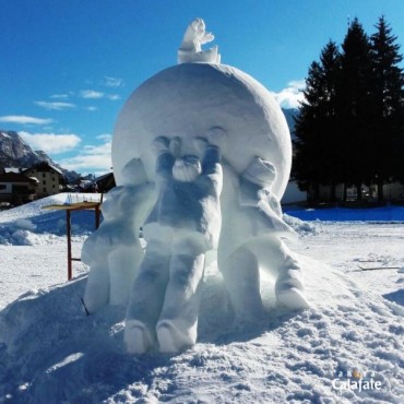 ANTICIPO: M&oacute;nica Reinsch gan&oacute; en el Festival Internacional de Esculturas en nieve