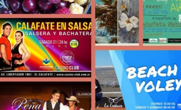 LA AGENDA DEL FIN DE SEMANA