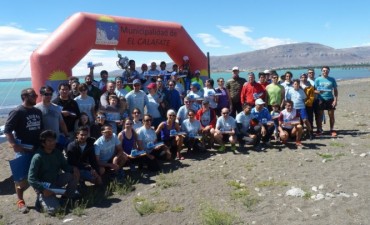 N&eacute;stor Sotomayor gan&oacute; el Triatl&oacute;n del Lago Argentino