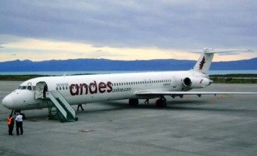 Andes comienza a volar a El Calafate y Ushuaia en julio