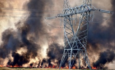 Incendio en Puerto Madryn pone en alerta al Sistema Interconectado 