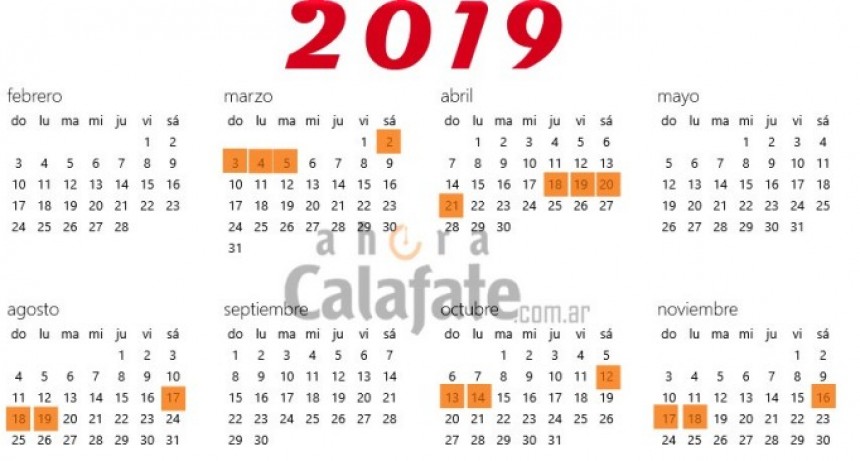 Este a&ntilde;o habr&aacute; siete fines de semana largos