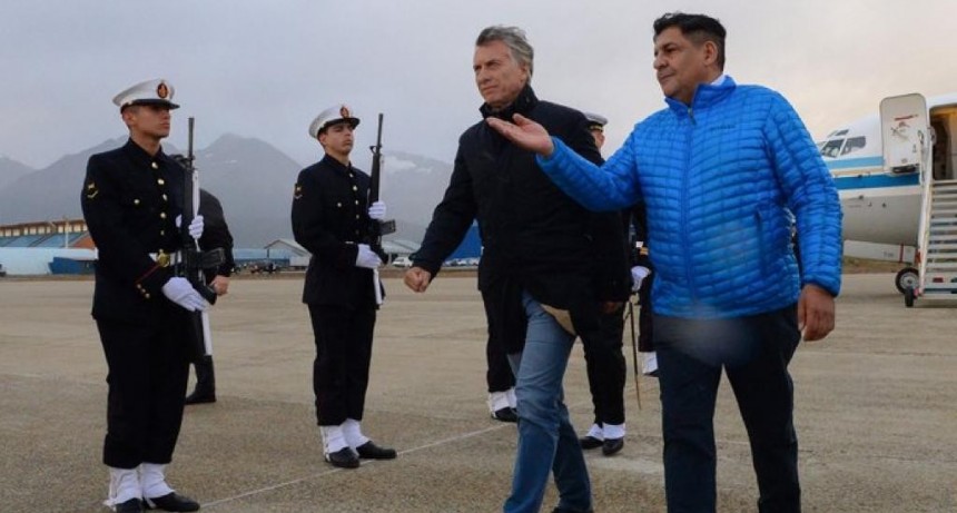 Llega Macri a Santa Cruz
