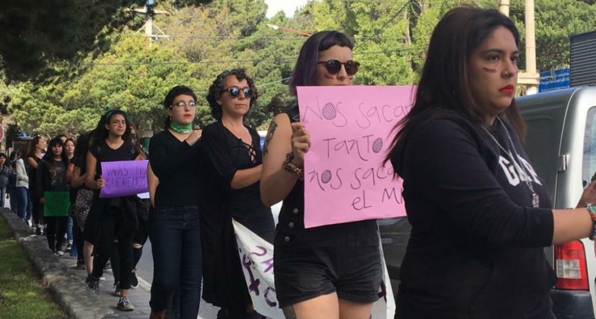 Se manifestaron contra la violencia de g&eacute;nero