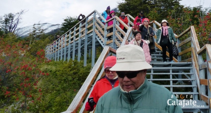 Informe: 56 % de los visitantes al PN Los Glaciares son extranjeros