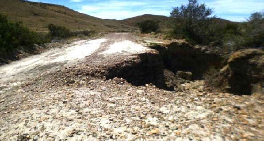 Vialidad Provincial dio explicaciones sobre la ruta cortada en Monte Le&oacute;n