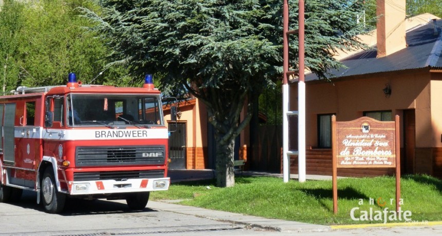 Cambios en la conducci&oacute;n de Bomberos en El Calafate