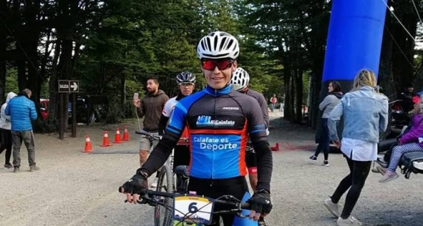 Perez Costa y Garnica en la Terra Australis MountainBike Race 