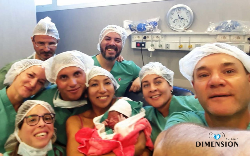 El Calafate. Madison es la Primera Bebe de 2020. Simón, el último de 2019