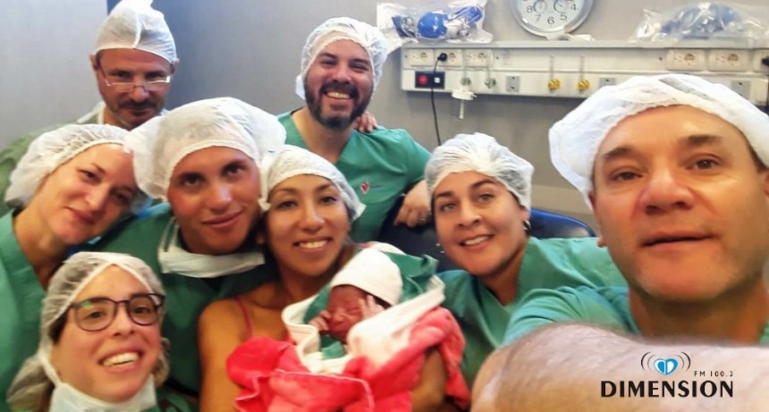 El Calafate. Madison es la Primera Bebe de 2020. Sim&oacute;n, el &uacute;ltimo de 2019