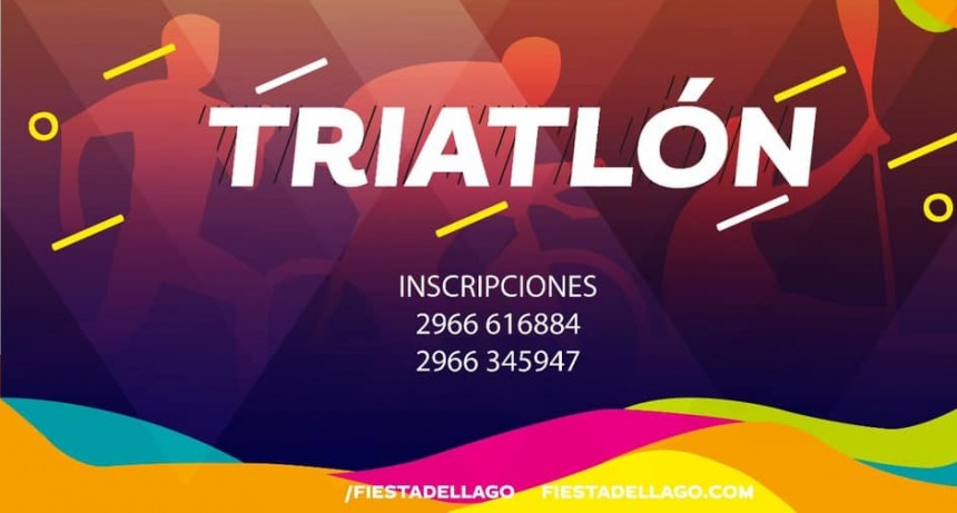 El domingo 26 se corre el Triatl&oacute;n del Lago Argentino