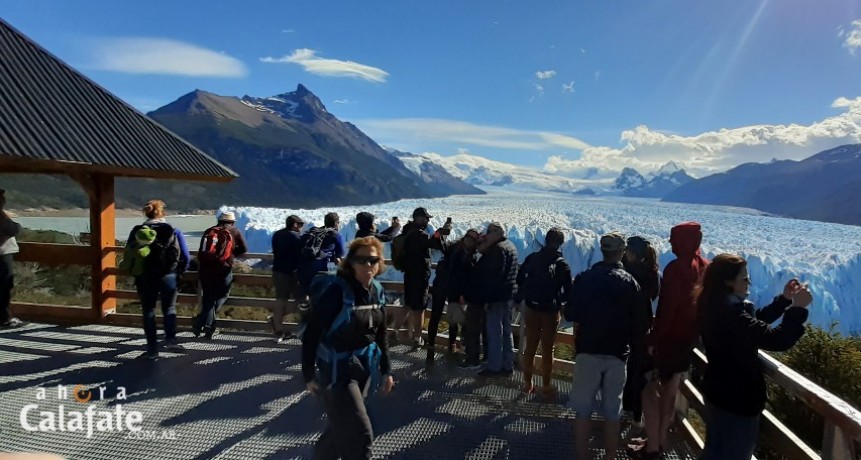 El Calafate empez&oacute; el a&ntilde;o con gran movimiento tur&iacute;stico 