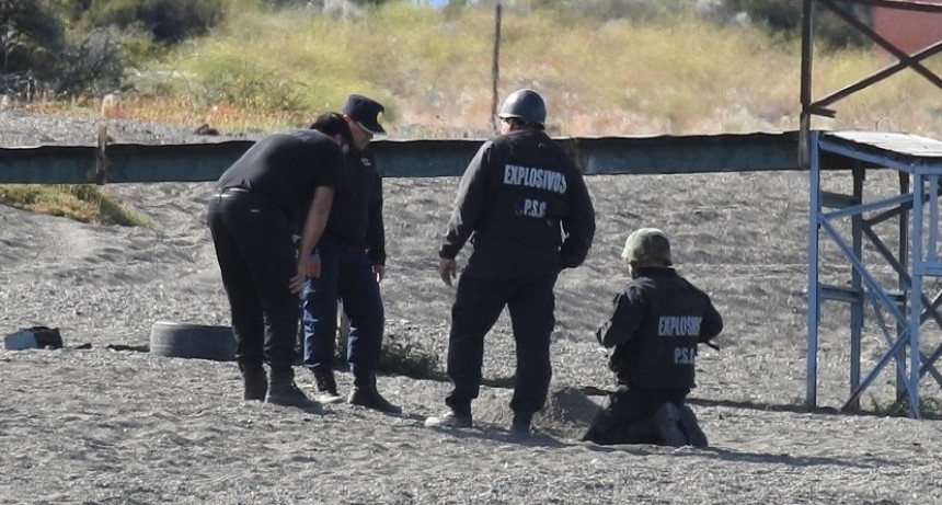 VIDEO. No era una bomba el objeto encontrado en Punta Soberana