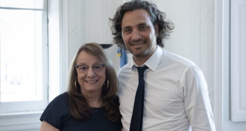 Alicia Kirchner se reuni&oacute; con el Jefe de Gabinete de la Naci&oacute;n 