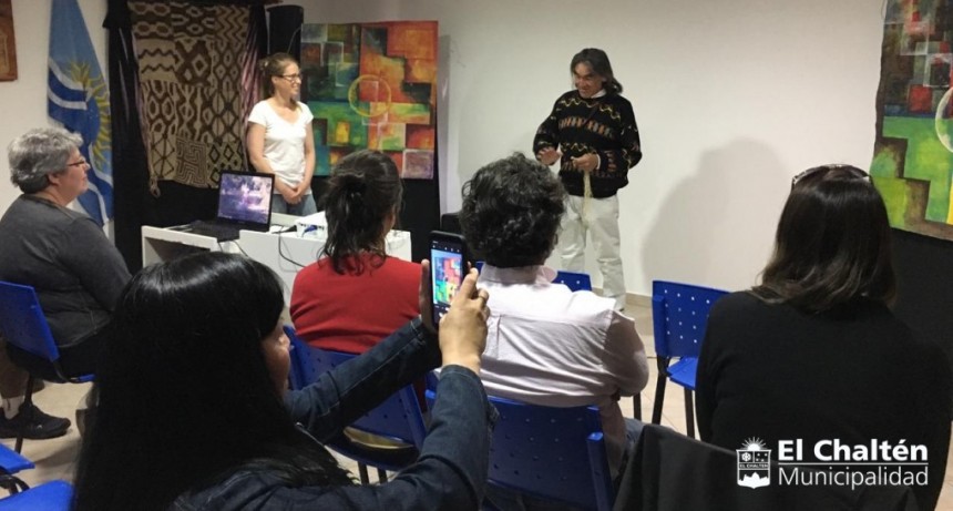 El Chalten. Se realiz&oacute; una muestra de arte Wichi