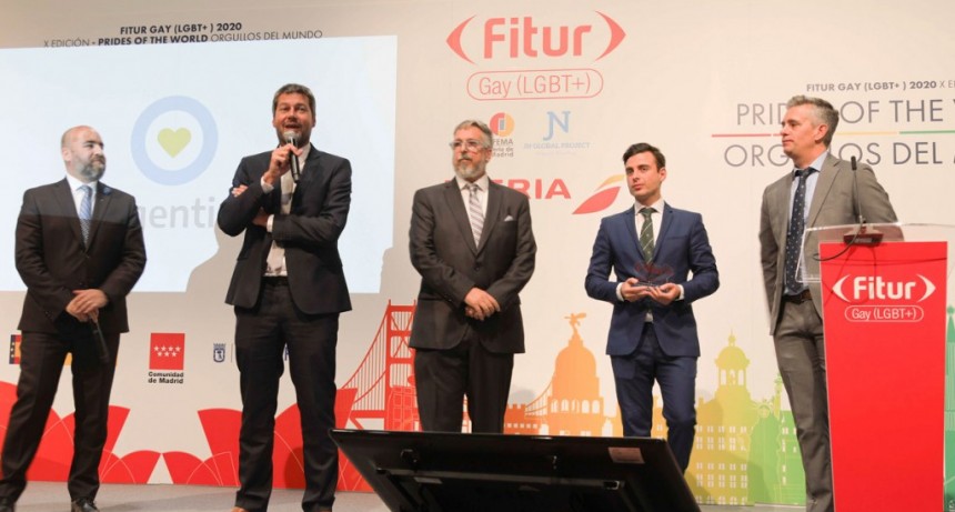 Argentina fue premiada en Fitur como destino LGBT
