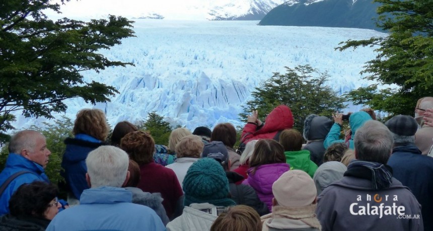 ENERO. M&aacute;s de 90 mil turistas visitaron el Glaciar Perito Moreno 