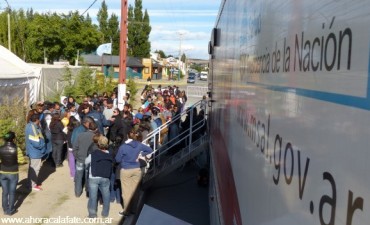 Los Camiones Sanitarios de Salud llegan a El Calafate