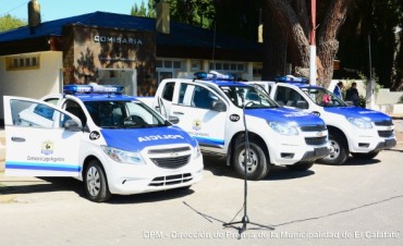 Entregaron los nuevos patrulleros