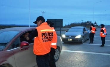 Fiesta del Lago: Controles de alcoholemia en la ruta 