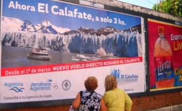 El Calafate llega a Rosario
