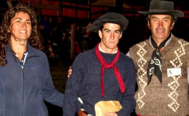 Manuel S&aacute;nchez ganador de la Doma y Jineteada
