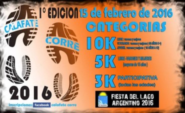 El lunes 15 se realiza &ldquo;El Calafate Corre&rdquo;
