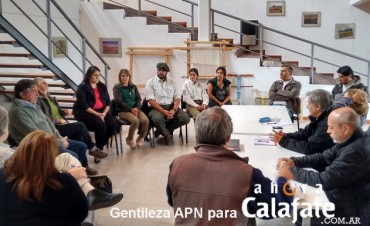 Autoridades de Parques se reunieron en Santa Cruz