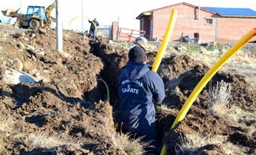 Culminan redes de gas natural en barrios altos