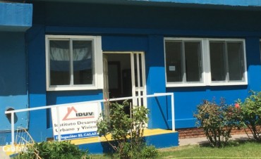 Reabri&oacute; la delegaci&oacute;n del IDUV El Calafate
