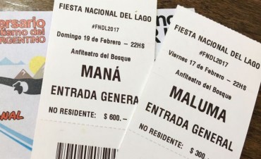 Se sortearon entradas para los shows de Maluma y Mana