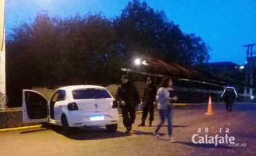Choc&oacute; en el acceso al puente