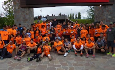 Pascale Tailleu y Fabi&aacute;n Correa los ganadores de Calafate Corre