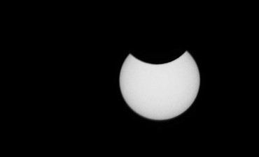 As&iacute; se vio el Eclipse Solar en Santa Cruz
