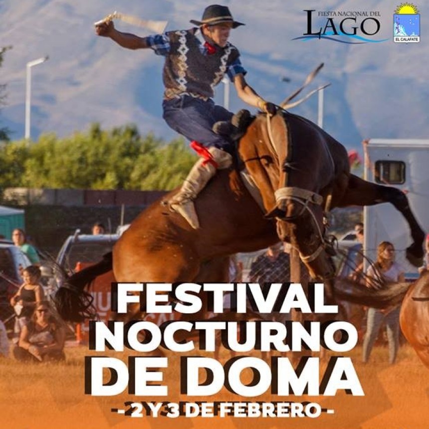S&aacute;bado y domingo Festival Nocturno de Jineteada y Doma 