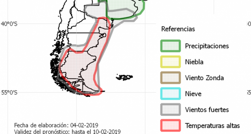 Comienza a descender la temperatura luego de registros records 