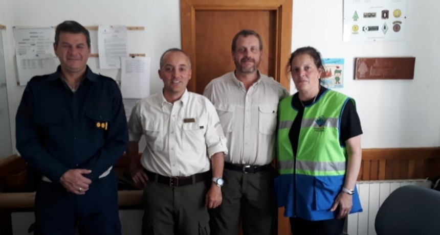 Coordinaron acciones en el corredor El Calafate &ndash; Glaciar Perito Moreno
