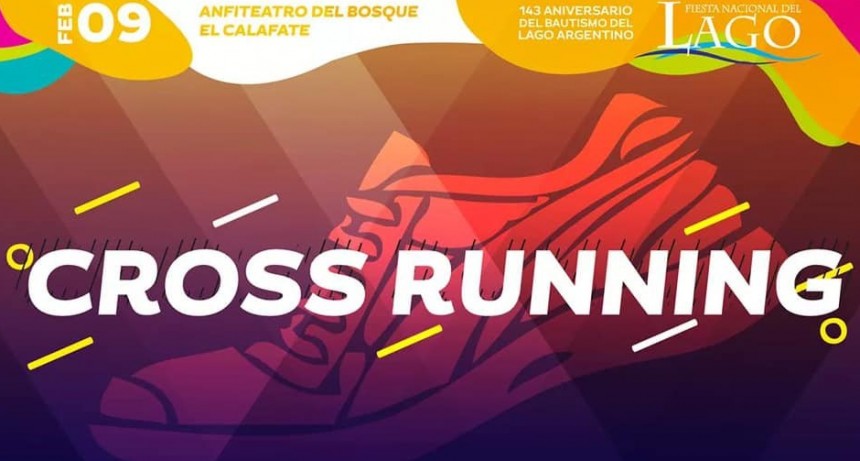 El domingo se corre el Cross Running del Lago
