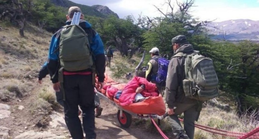 Contin&uacute;an los rescates en los senderos de El Chalt&eacute;n