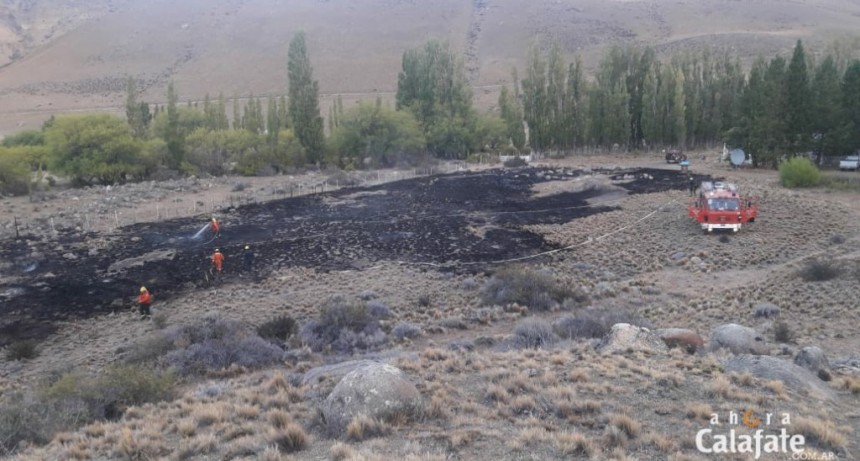 Incendio en la Estancia &ldquo;La Josefina&rdquo;