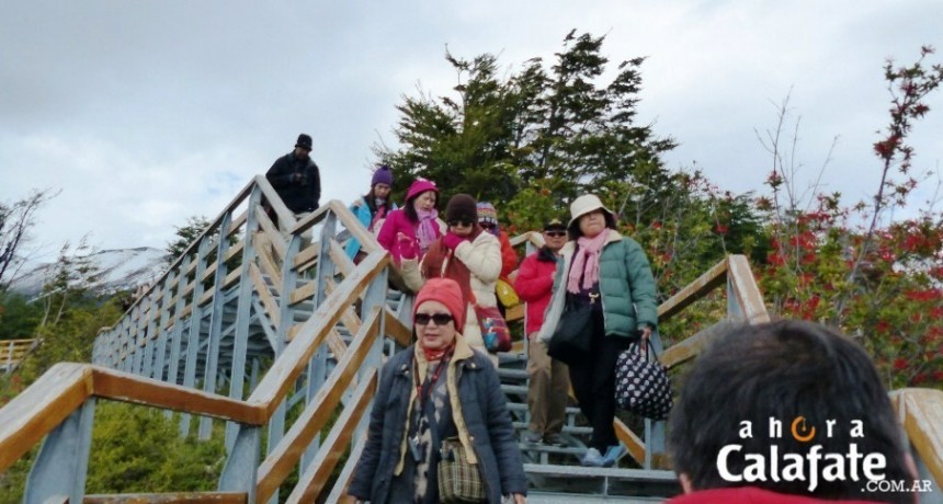 Atracci&oacute;n mundial. Turistas de m&aacute;s de 80 pa&iacute;ses visitaron El Calafate