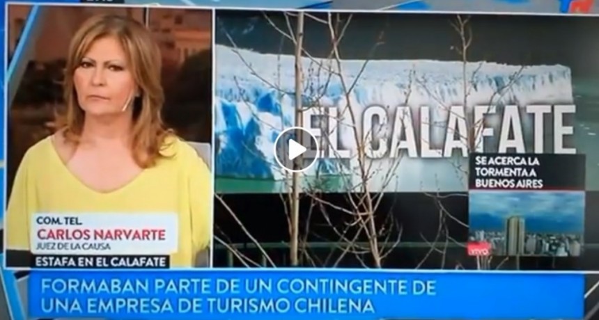 La estafa de la agencia chilena en El Calafate lleg&oacute; a medios nacionales