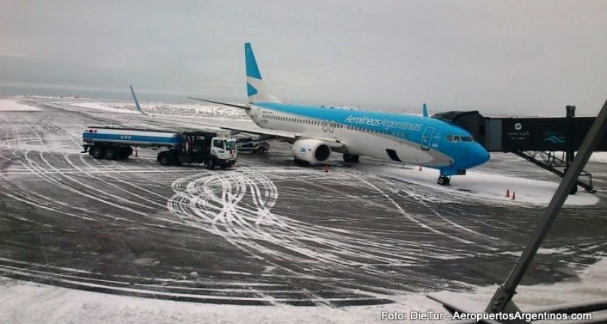 Anuncio. Por primera vez habr&aacute; vuelos invernales entre El Calafate y Bariloche